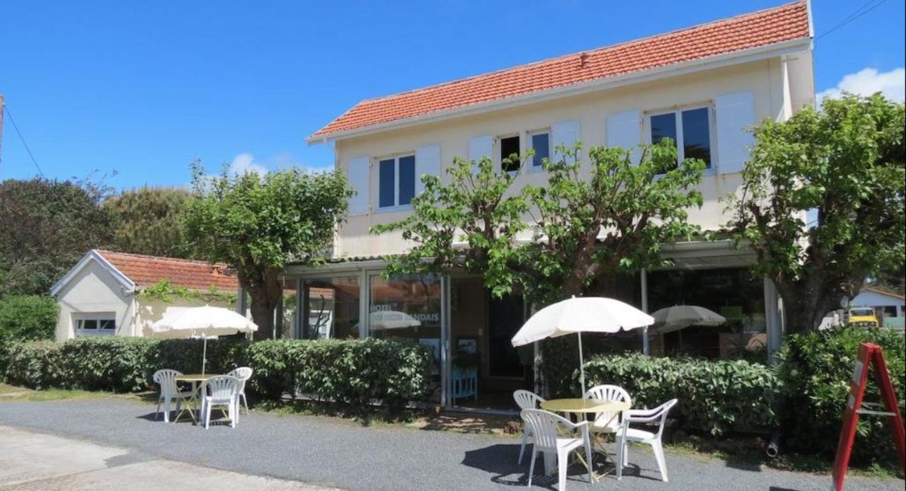 Hotel Au Bon Landais Biscarrosse-Plage Kültér fotó